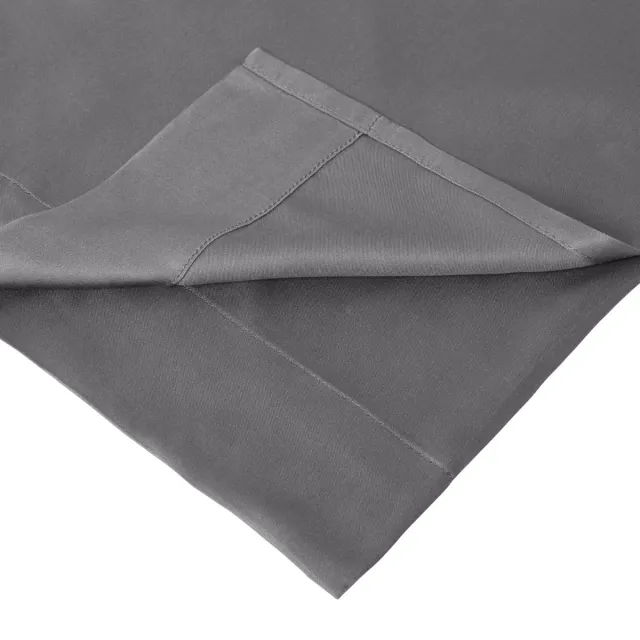 TEMPUR Home by TEMPUR® Topper Hoeslaken - Antraciet – 180 x 200 x 9 cm – Zijdezacht Bamboe – Hoeslaken Strijkvrij – Geschikt voor Droger