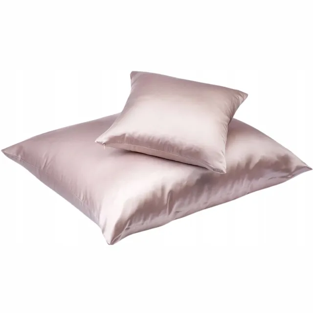 ALMANIA Zijden kussensloop 40x40 cm - Rose Gold, 100% Moerbeizijde