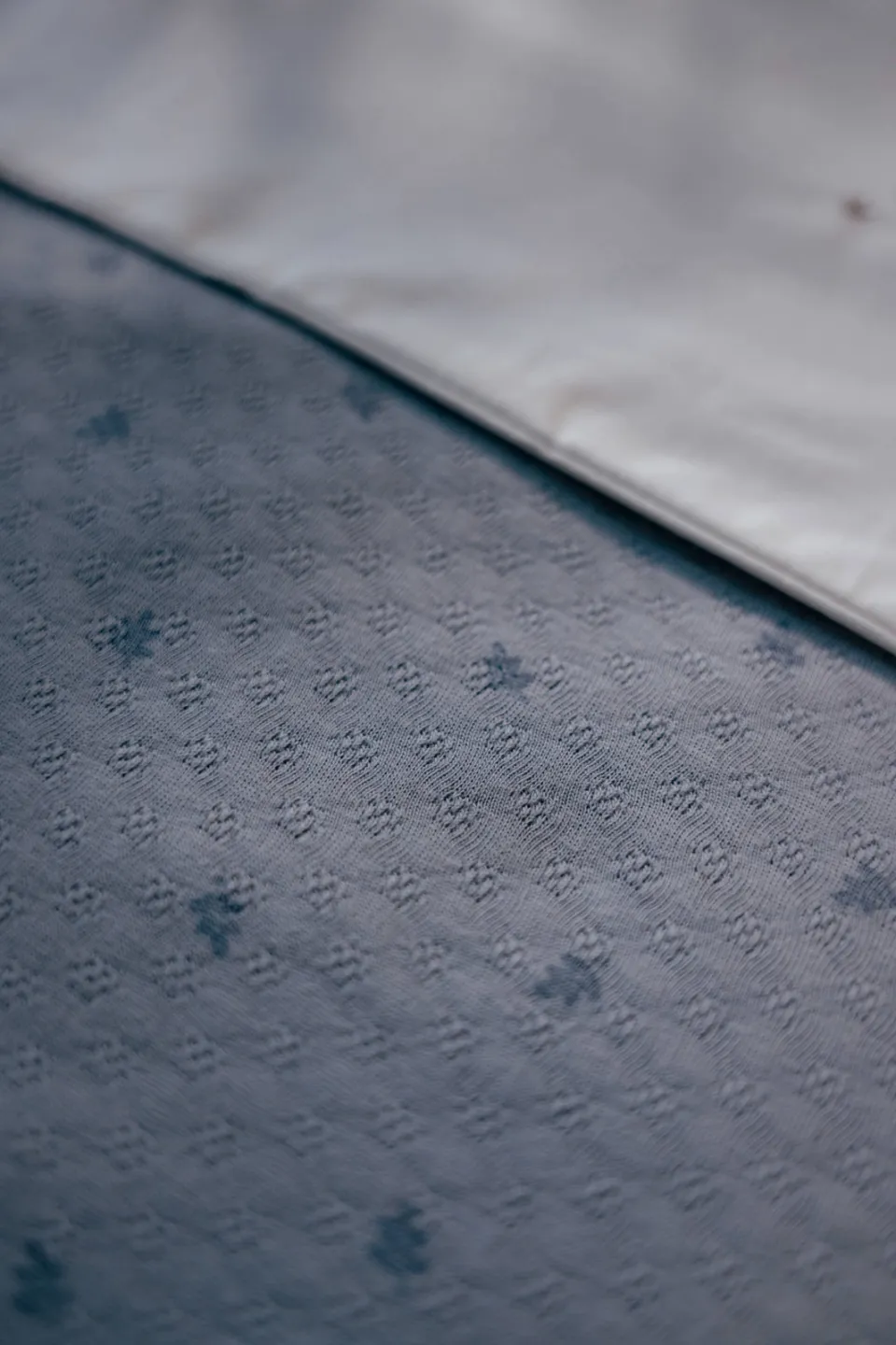 Little Dutch ledikantdeken Pure Denim Blue blauw, foto 5
