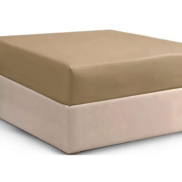 DailySupplies® Matrasovertrek 90x200 - Dekbedovertrek - Hoeslaken - Matrasbeschermer - Extra Zacht Beige