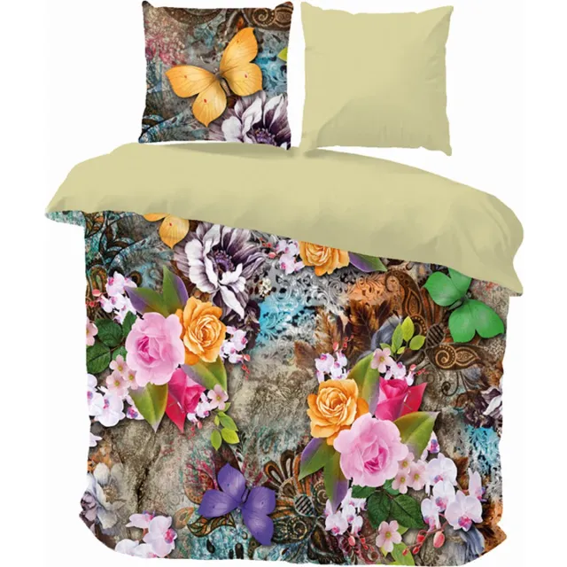 iSleep Dekbedovertrek Rosalie - Litsjumeaux - 240x200/220 cm - Multi