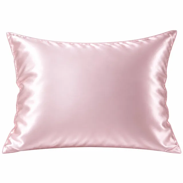 Puruvera Zijden Kussensloop 60x70 cm - 25 Momme - 100% Moerbeizijde - OEKO-TEX - Lichtroze