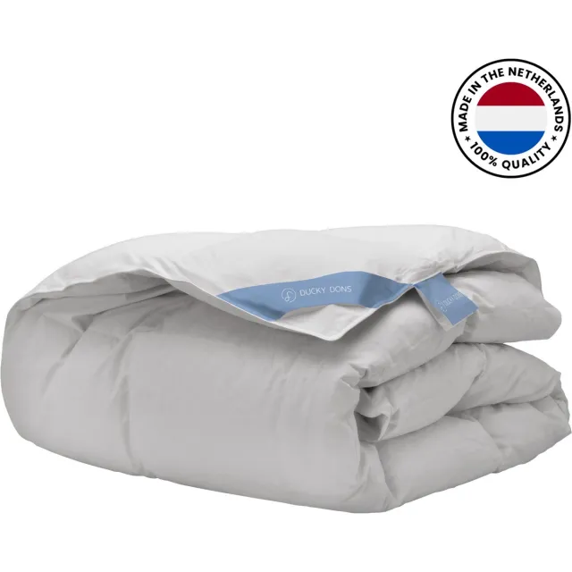 Ducky Dons Blizzard All year dekbed 240x220 - Gerecycled Dons - Zomerdekbed en Winterdekbed Wit