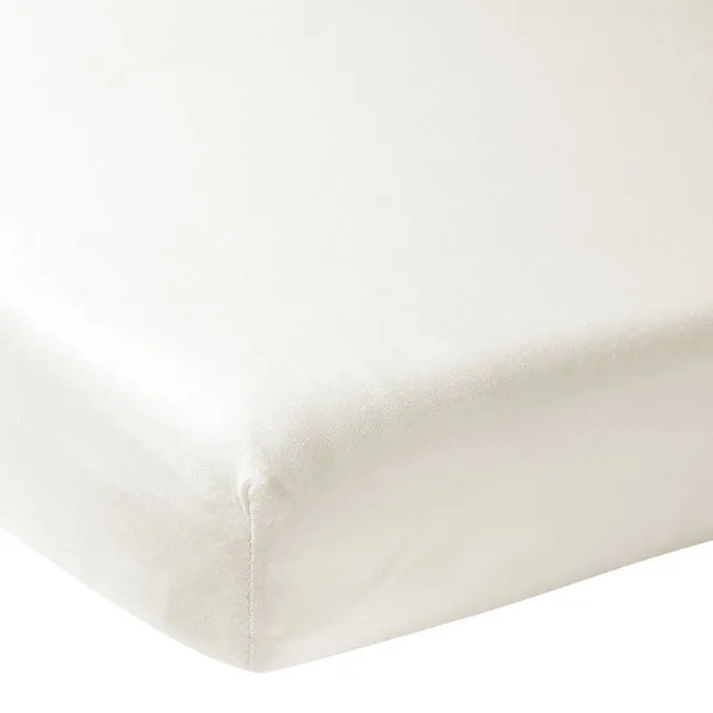 Meyco jersey hoeslaken boxmatras 75x95 cm offwhite