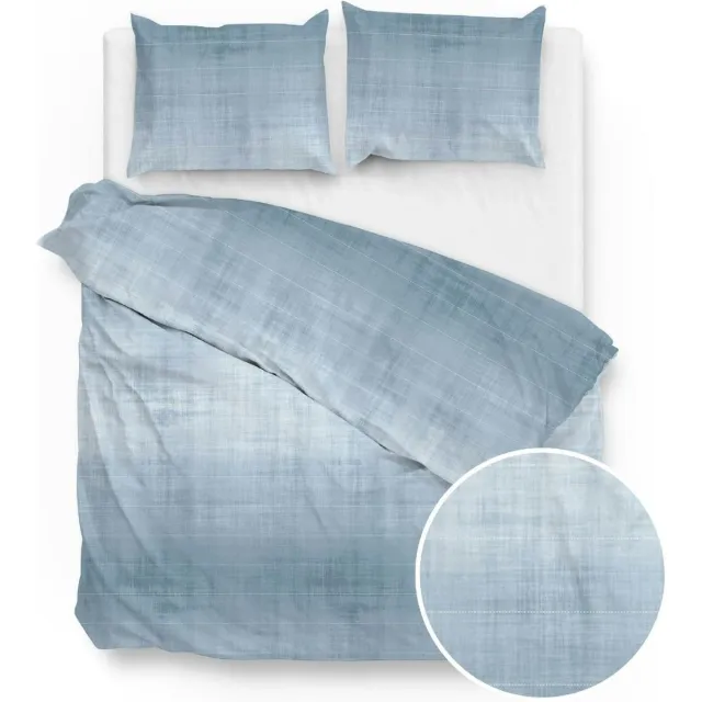 Zohome Eres Dekbedovertrek - Flanel - Blue