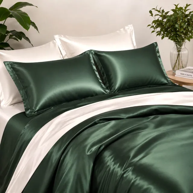 Silkmood zijden dekbedovertrek - 100% moerbeizijde - 19 momme - Ivoorwit
