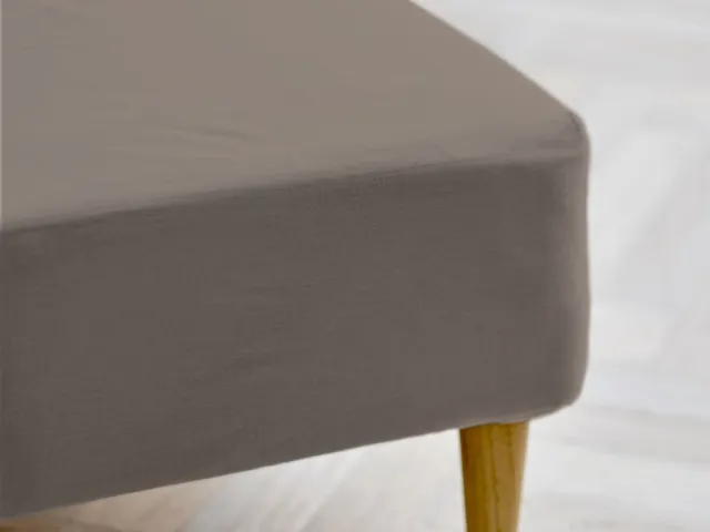 Södahl organic Calm Hoeslaken x 30 cm Taupe