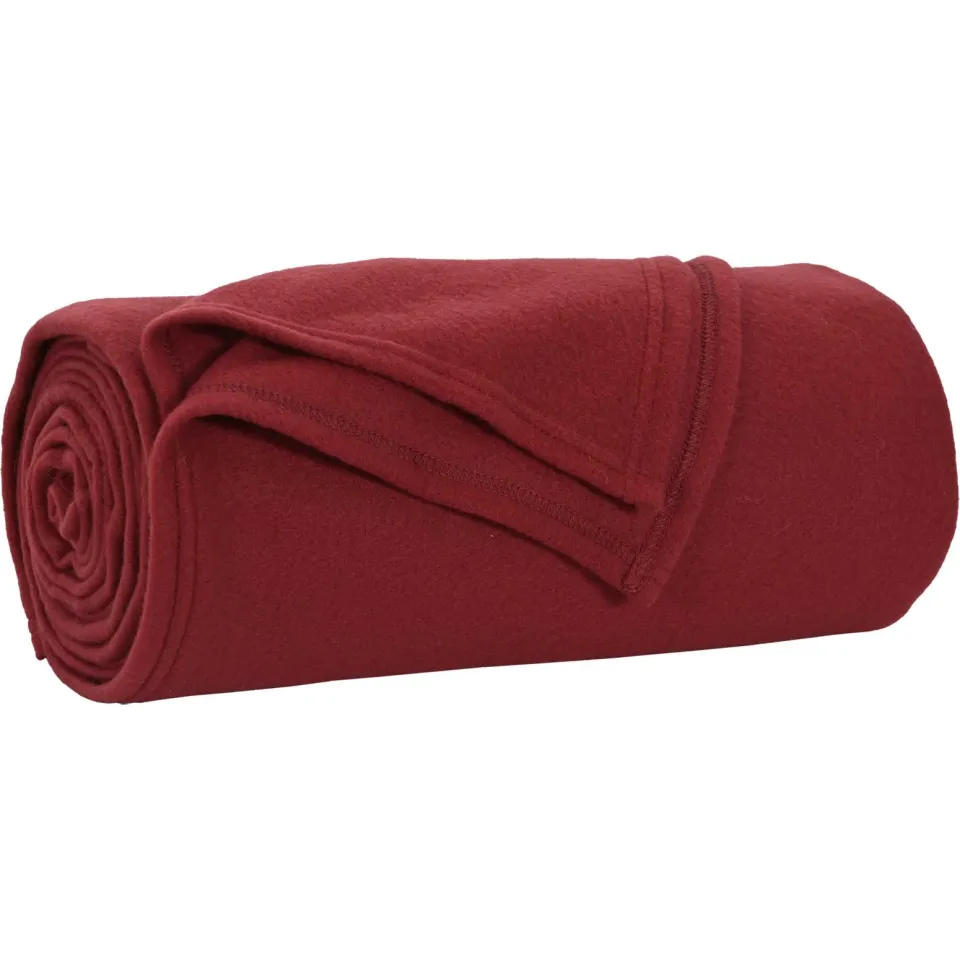 vidaXL Kleden 24 st Bordeaux Rood 270 x 240 cm 21,67 kg Fleece