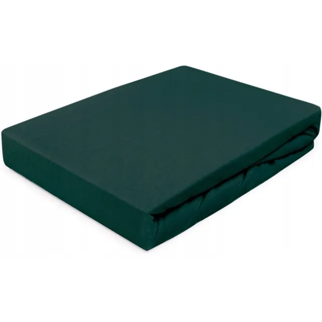 Darymex Jersey Hoeslaken 140x200cm - 100% Katoen - Kaki Groen