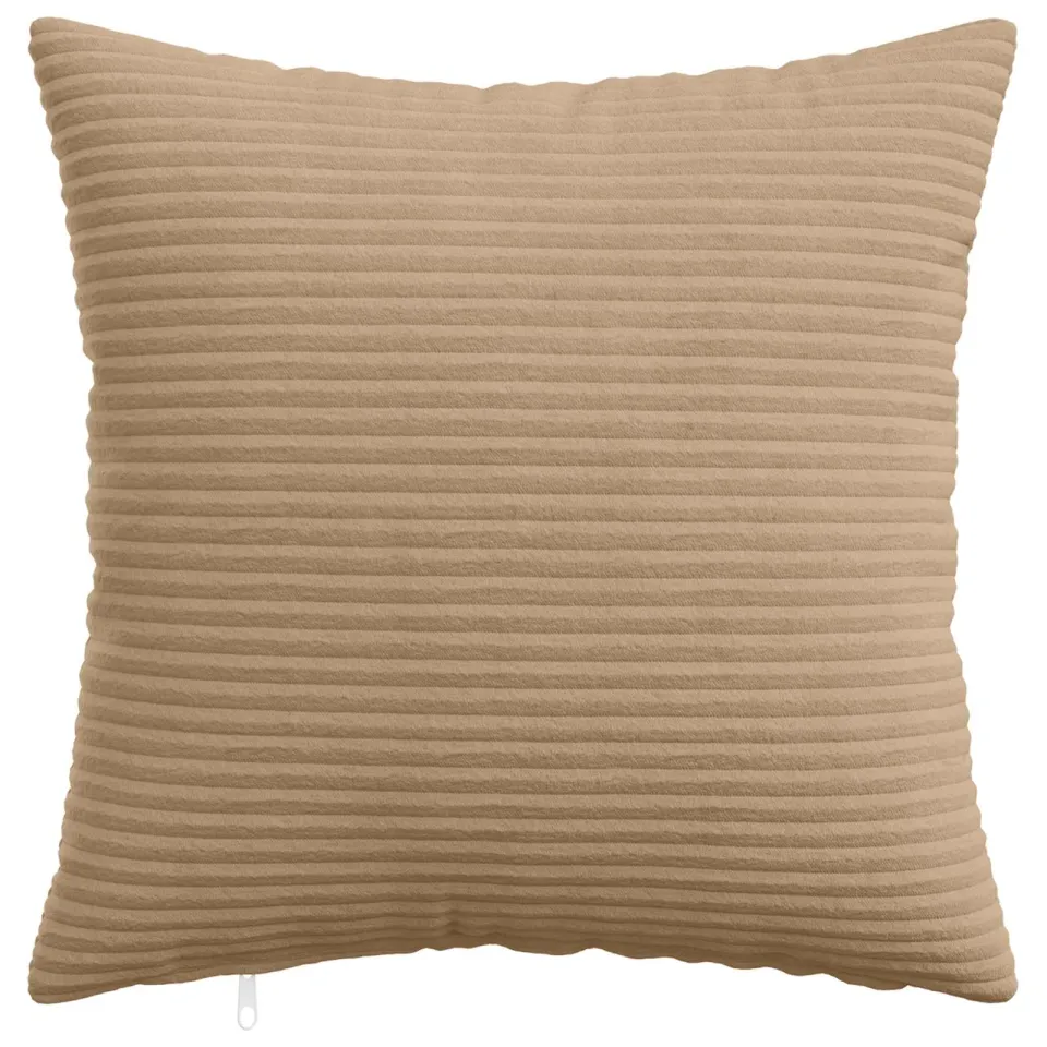 vidaXL Kussensloop 6 st HEERLEN Bruin 30 x 30 cm corduroy