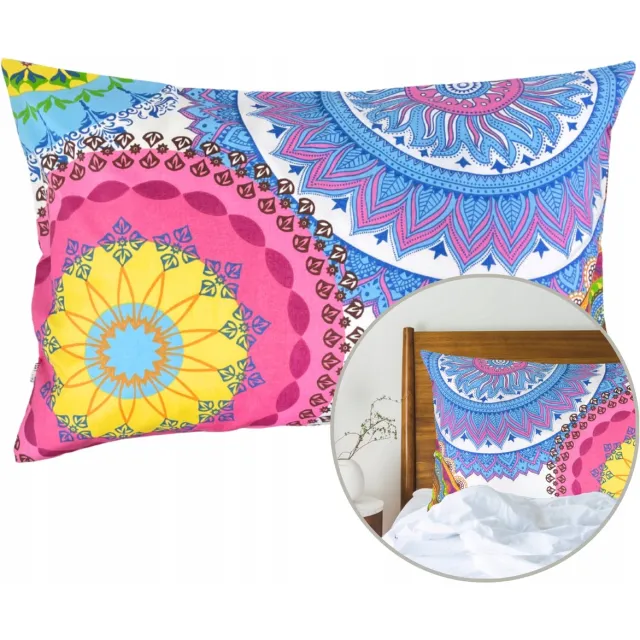 Houseartlife Merkloze Katoenen Kussensloop 50x70 cm - Ademend & Comfortabel Multicolor