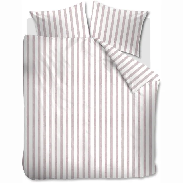 Ambiante Ally dekbedovertrek - Lits-Jumeaux XL - 260 x 200/220 cm - Zachtroze