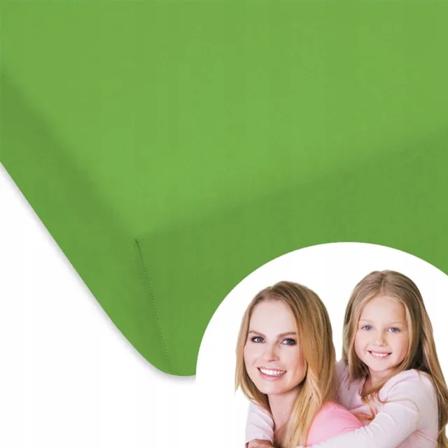 Designpremium Jersey Hoeslaken 200x200 cm met Elastiek - Diverse Kleuren