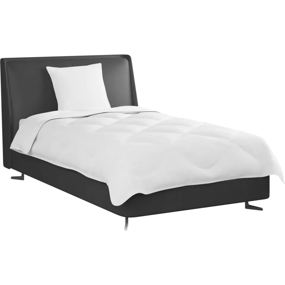 vidaXL Dekbed met kussen 2 st Wit Microvezel, foto 3