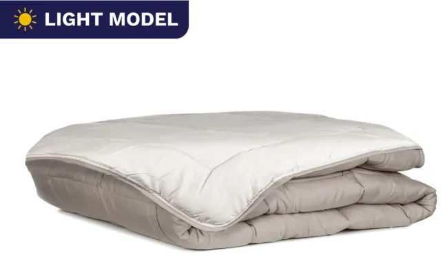 Zelesta Everyday Duo Zomerdekbed - Taupe & Linnen 240x260cm Light Taupe & Linnen