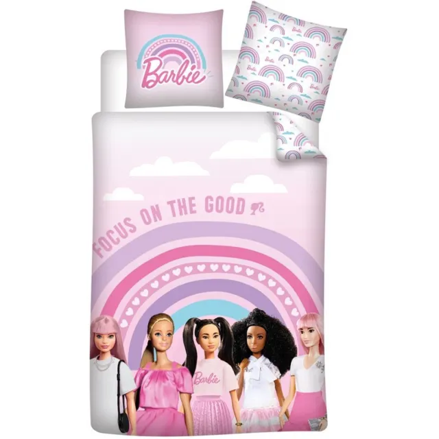 Barbie Dekbedovertrek Focus - Katoen Roze