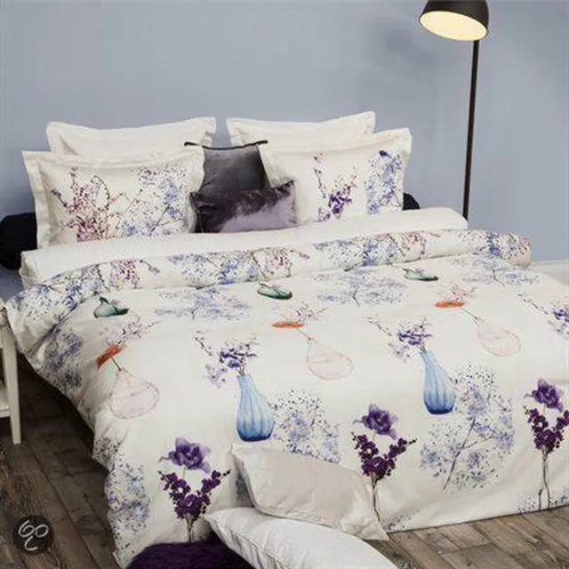 Refined HNL Refined Clara Dekbedovertrek - Lits-jumeaux - 240x200/220 cm - Offwhite