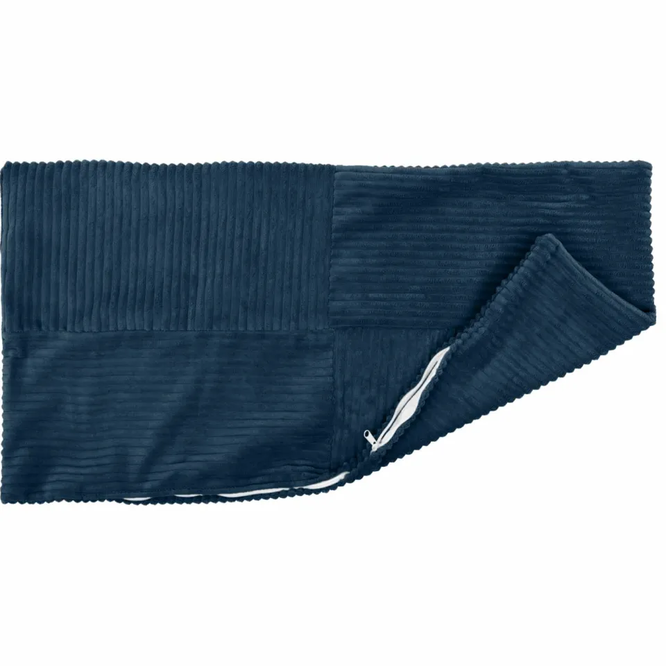 vidaXL Kussensloop 6 st ALMELO Marineblauw 30 x 50 cm corduroy, foto 4