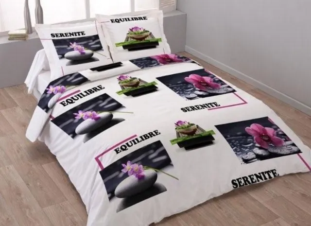 Welterusten Luxe katoen dekbedovertrek Serenite 240 x 220 wit