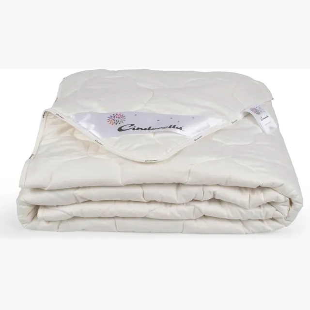 Cinderella Rumba - Wollen - Zomerdekbed - Lits-jumeaux - 260x220 cm - Wit