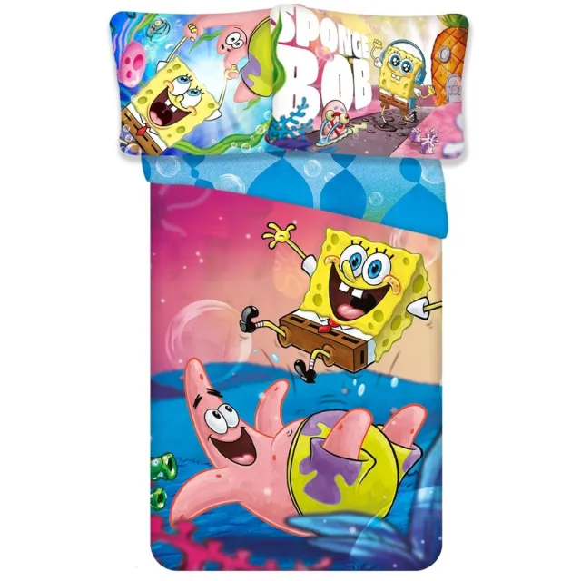 Spongebob Dekbedovertrek - Voor de kinderkamer - Geel
