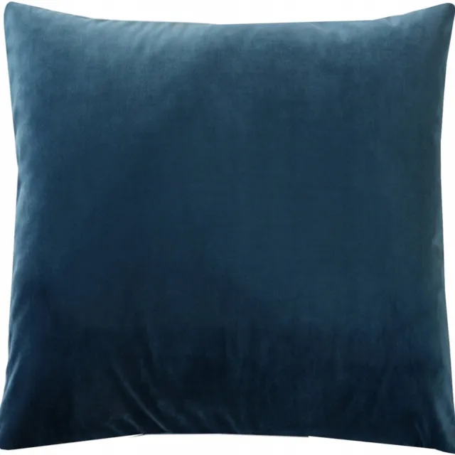 POLDESIGN Decoratieve Kussenhoes Velours Blauw 50x50cm