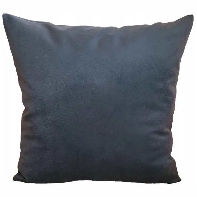 Jasiek Decoratieve Velours Kussensloop 30x40 cm - Zacht & Warm Grijs