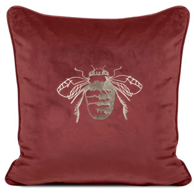 Eurofirany Kussenhoes BLINK 14 Rood Fluweel 45x45 cm - Luxe BOHO Stijl