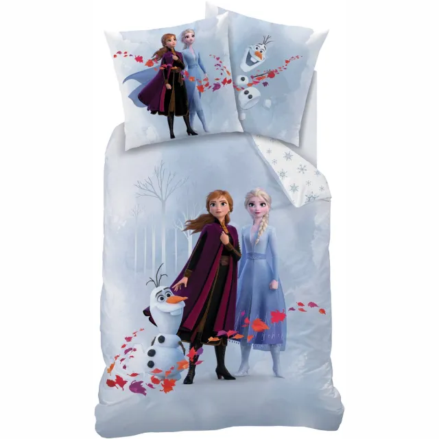 Disney Frozen Dekbedovertrek Trio - Eenpersoons - 140 x 200 cm - Katoen Multi