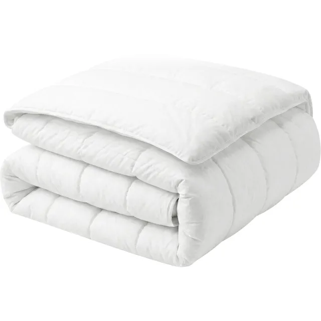 Beliani HOWERLA - Dekbed - Wit - 155 x 200 cm - Polyester