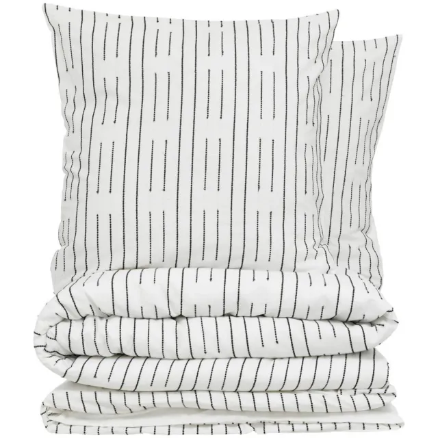 Atmosphera Créateur d'intérieur® KAIN katoenen beddenset blanc