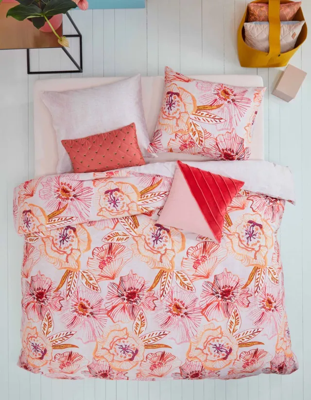 Oilily Dekbedovertrek Rose Dust - Roze Pink