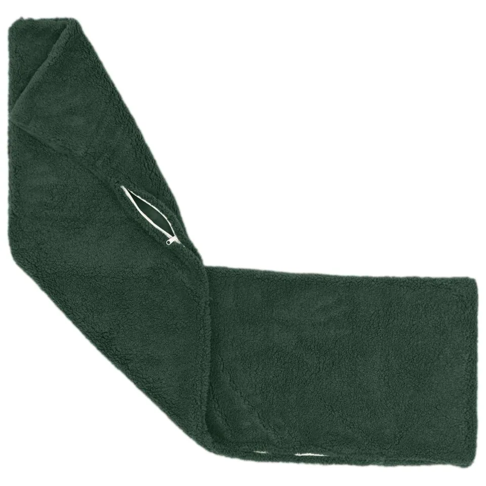 vidaXL Kussensloop HEERLEN Donkergroen 40 x 145 cm Bouclé groen, foto 3