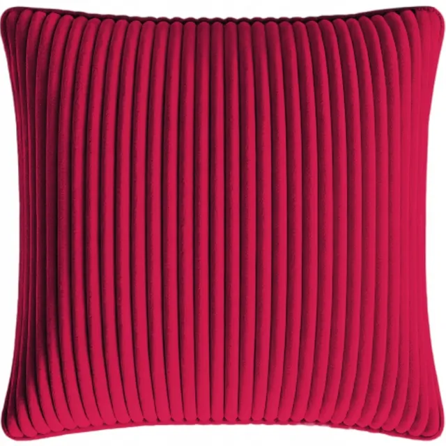 MMO-EURO Martyna Opiełka Premium Velours Corduroy Kussenhoezen 40x120cm - Donkerrood