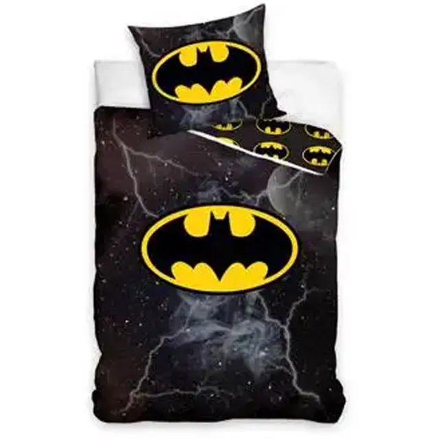 Batman Dekbedovertrek Thunder - 140 x 200 cm Zwart