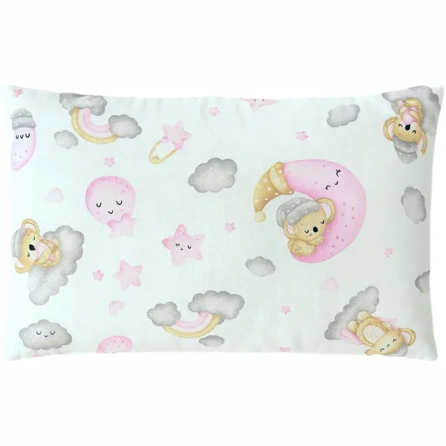 Sleepon_pl Merkloze Katoenen Kussensloop 40x60cm - Koala, Wolken & Regenboog Multicolor
