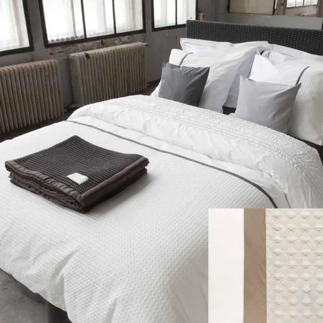 Dommelin Dekbedovertrek Bari - Ecru/Kaki 200x200/220 Multi colour