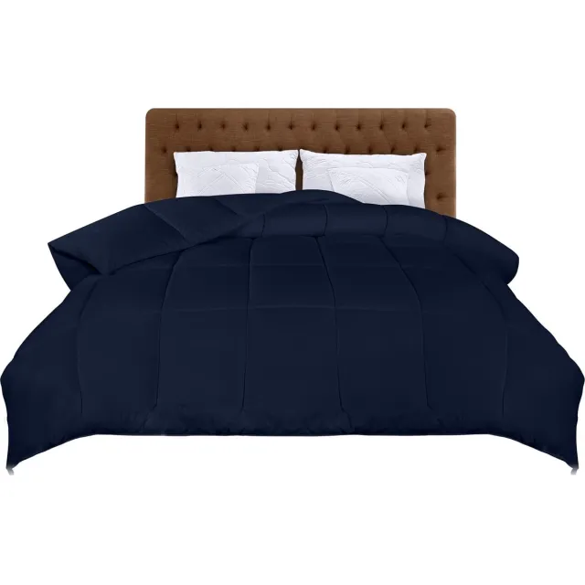 Solacis Dekbed zonder overtrek en wasbaar - Hoesloos - Dekbed - Zonder hoes - Wasbaar - Must have! Marineblauw