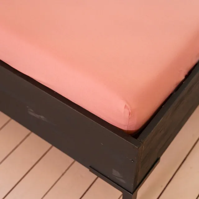kayori Shizu Topper Hoeslaken Perkal - 90x210-220cm - 200TC Hotelkwaliteit - Matrasdikte 12 cm - Roze