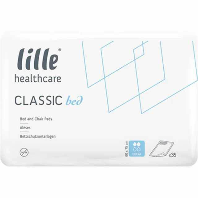 Lille Healthcare Lille Classic Bed Extra 60 x 75 cm - 1 paquet de 35 protections 1 pak van 35 stuks