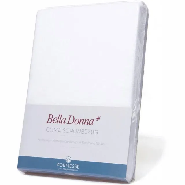 Bella Donna Clima Molton Piccola (topperhoeslaken) met split Wit