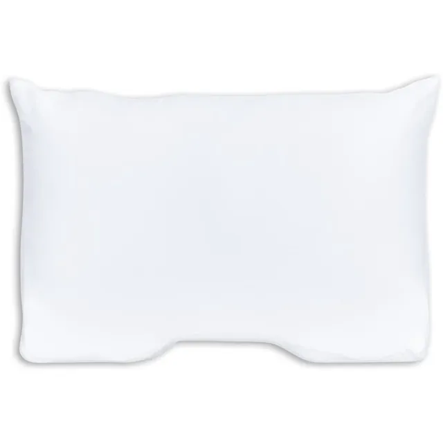 Silvana Support Satin Shoulder Contour kussensloop voor medium-zacht kussen - Wit - 50x70