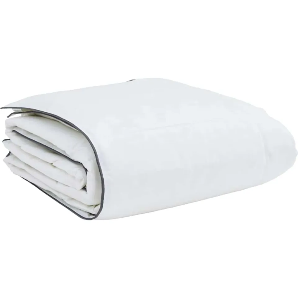 vidaXL Winter Dekbed 140 x 220 cm Winter Veren Wit Ademend, foto 4