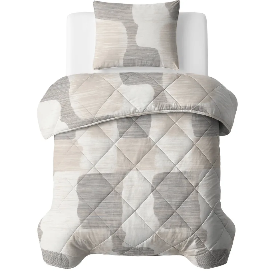 Sleeptime dekbed zonder overtrek Lazy wasbaar beige, foto 3