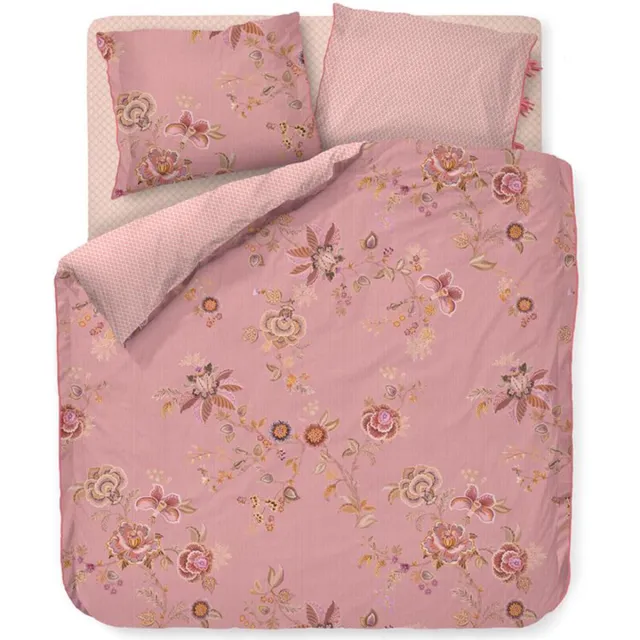Pip Studio Cece Fiore kussensloop - Roze - 60x70