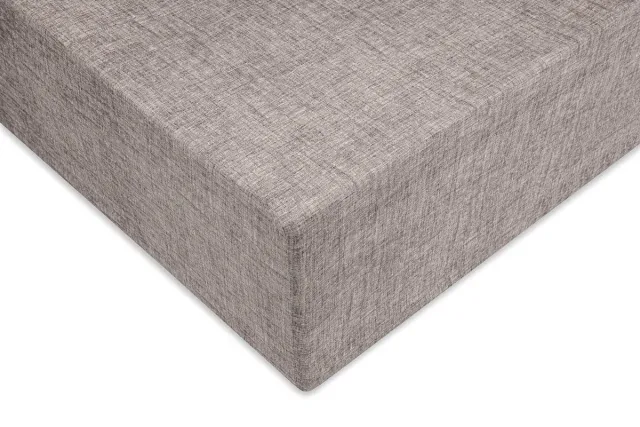 Zohome Lino Hoeslaken - Eenpersoons - Katoen - 90x210-220cm - Bruin