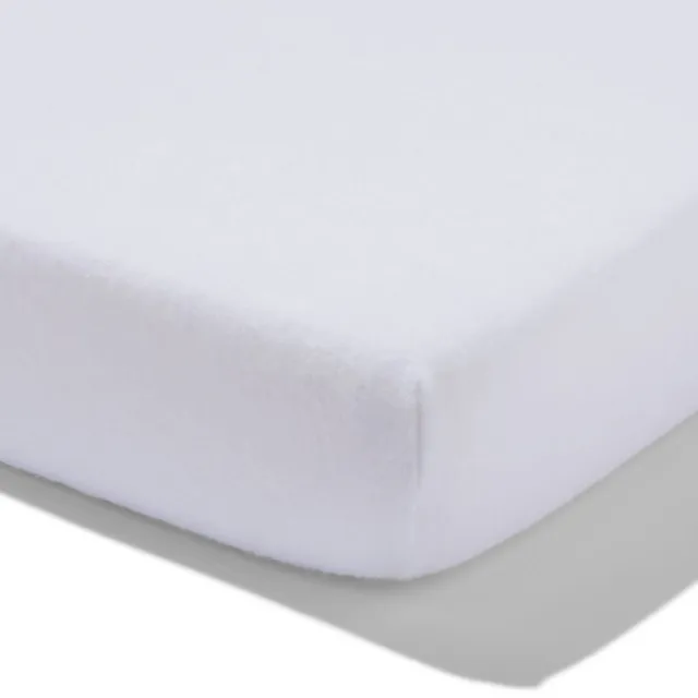 HEMA Topper matrasbeschermer molton 180x200cm (wit)