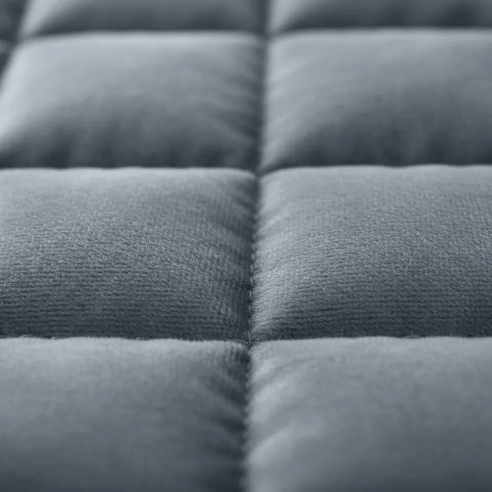 W velvet dekbed zonder overtrek - blauw, foto 8