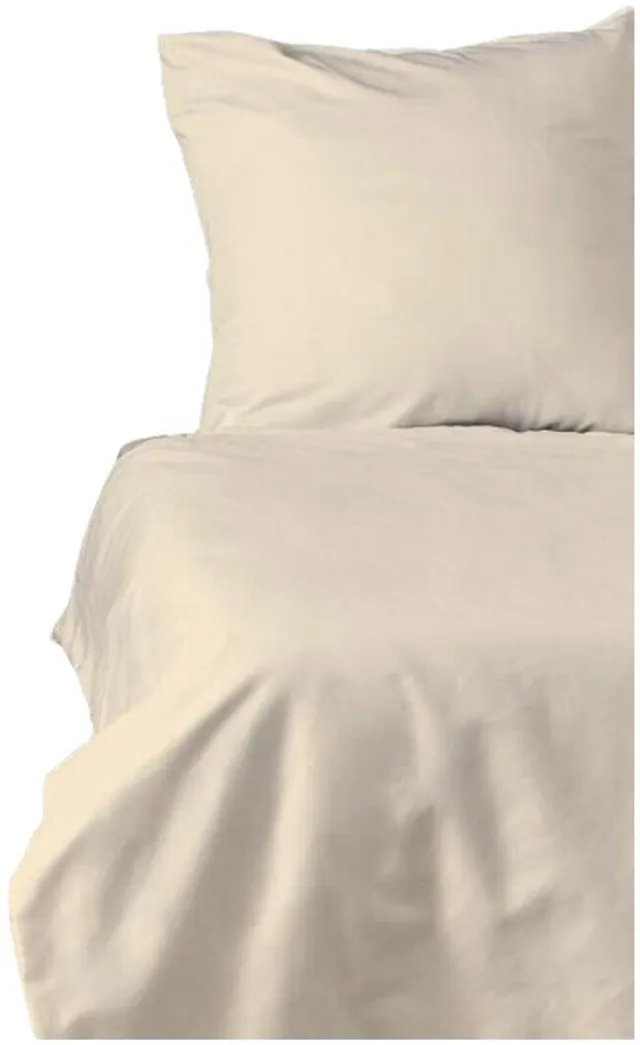 bigbuy Home Dekbedovertrek set Crème Bed van 200 3 Onderdelen