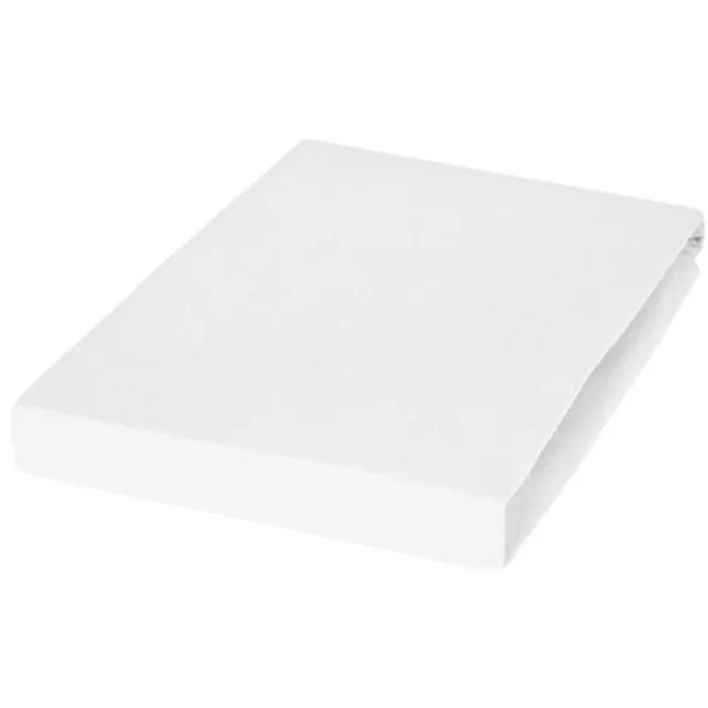 Sleepy Hoeslaken Grijs 180x190 - 200x220 - Katoen Elastaan Stretch 35cm hoekhoogte Beige